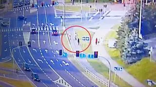 Moment na sekundę przed upadkiem