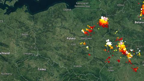 Sprawdź, gdzie jest burza