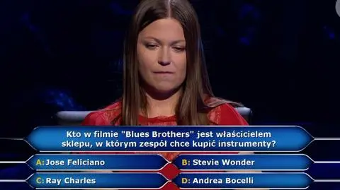 Milionerzy: filmowe pytanie za ćwierć miliona złotych