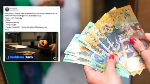 Australia już podpisała ustawę i "wycofa gotówkę"? Nie o to chodzi