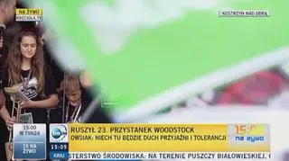 "Odjazd" - krzyczy kolejarz. Tak ruszył 23. Przystanek Woodstock