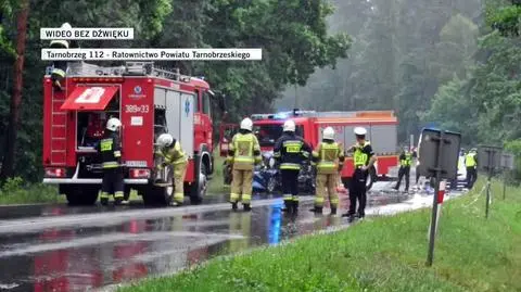 Uderzył w auto jadące z naprzeciwka