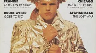 Zota kurtka projektu Lloyda Johnsona na okładce albumu "The Face", wrzesień 1986