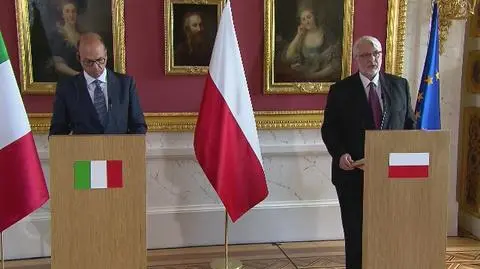 Waszczykowski: Polska gotowa na współpracę z Włochami w ramach UE i NATO