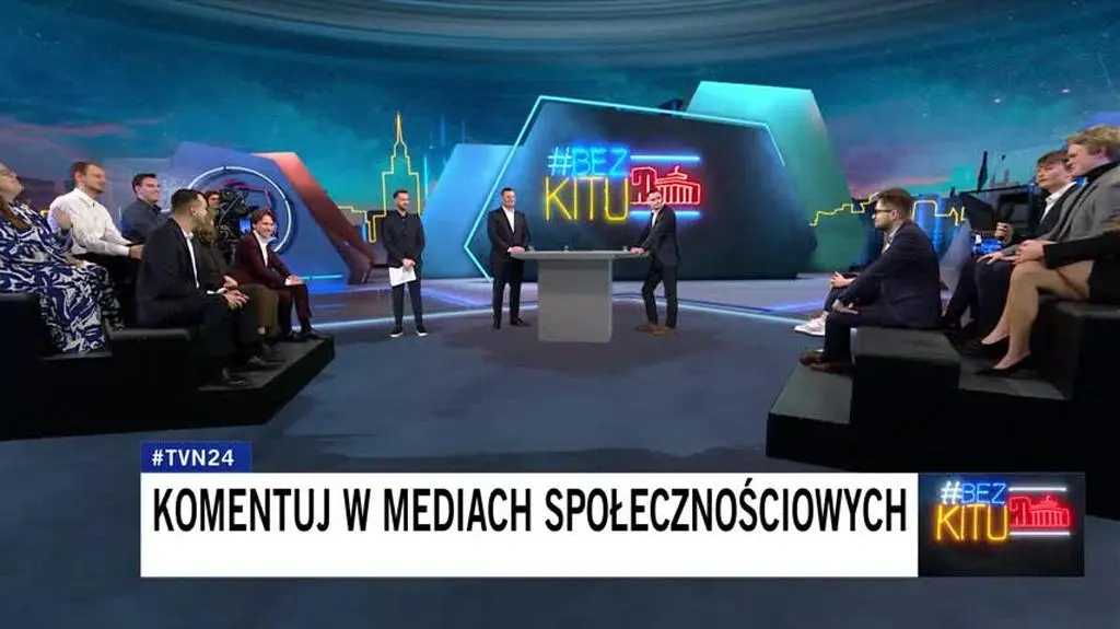 Marcin Marczak (Pokolenie 2050) zadaje pytanie Marcinowi Kruszewskiemu 