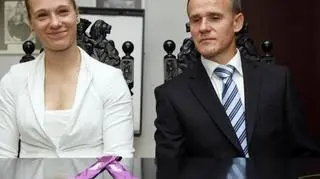 Medalistka przyniosła swoje trofea