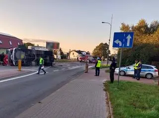 Wypadek w Małkowie