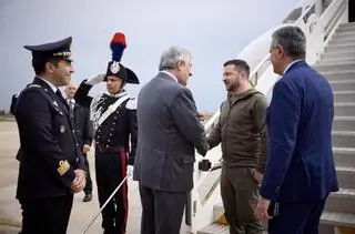 Wołodymyr Zełenski w Rzymie