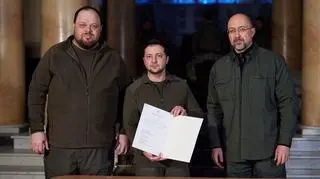 Wołodymyr Zełenski podpisał wniosek o przyjęcie Ukrainy do Unii Europejskiej