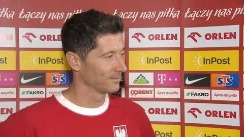 Lewandowski zapytany o cel na mundial. "Wiemy, że mamy swoje problemy"