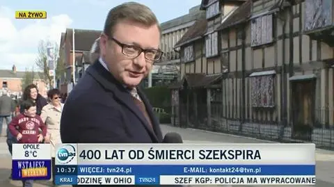 400. rocznica śmierci Szekspira w Wielkiej Brytanii