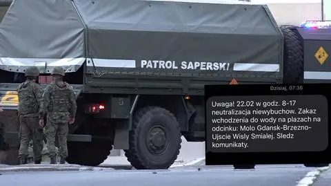 Akcja saperów w Gdańsku. Mieszkańcy dostali alert RCB