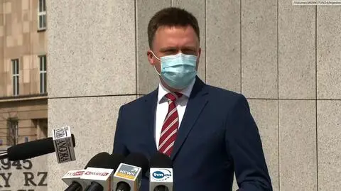 Hołownia: ktoś na naszych oczach kradnie nam demokrację