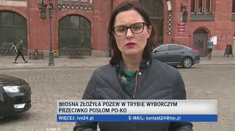 Wiosna złożyła wniosek w trybie wyborczym przeciwko posłom PO-KO