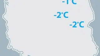 Temperatura w nocy z niedzieli na poniedziałek (12/13 maja)