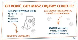 Co zrobić, gdy masz objawy COVID-19?