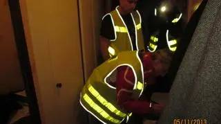 Policja wyłamała drzwi od mieszkania Adama Słomki