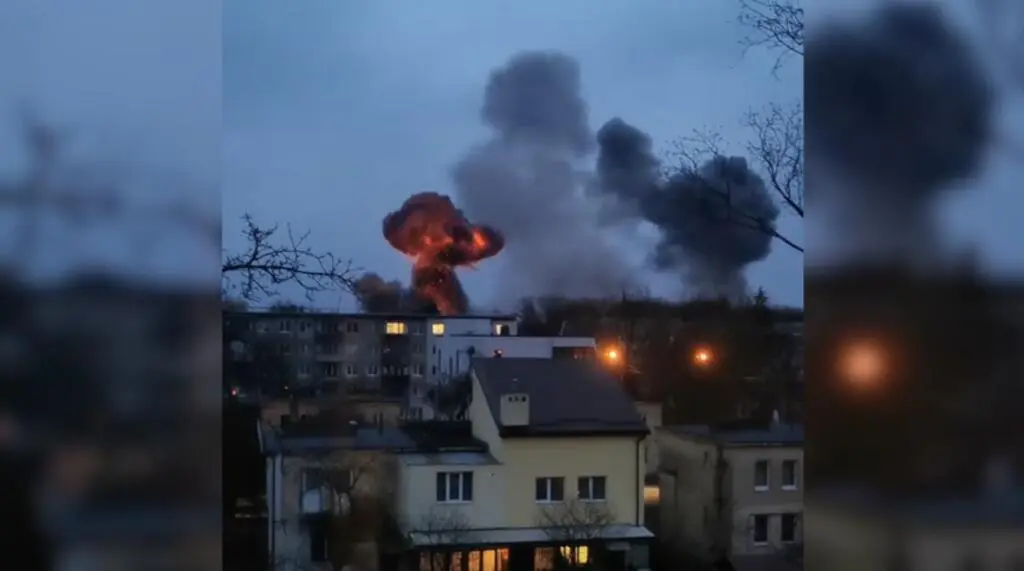 Ukraina. Atak na Lwów