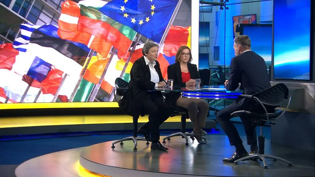 Małgorzata Bonikowska i Marta Jaroszewicz w "Faktach po Faktach"