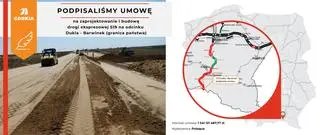 Trasa Dukla-Barwinek będzie mierzyła nieco ponad 18 km