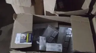 Mundurowi zabezpieczyli blisko 13 mln sztuk papierosów oraz 57 ton tytoniu