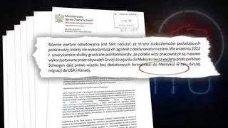 Fragment odpowiedzi MSZ