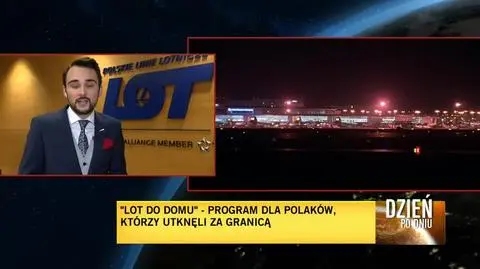 Rzecznik LOT Michał Czernicki o akcji Lot do Domu