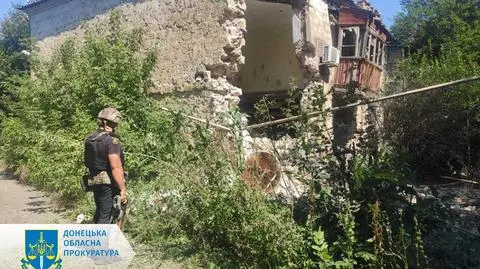 Rosjanie uderzyli w "punkt niezłomności" w obwodzie donieckim