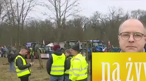Protest rolników w Poznaniu