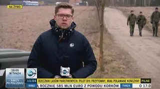 Myśliwiec dzisiaj nie będzie podjęty z miejsca zdarzenia