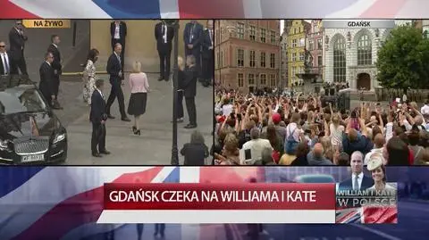 Kate i William już w Gdańsku