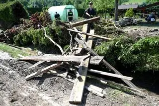 Trwa liczenie strat po nawałnicy
