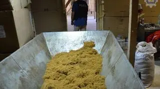 Policja zlikwidowała tytoniową "dziuplę"