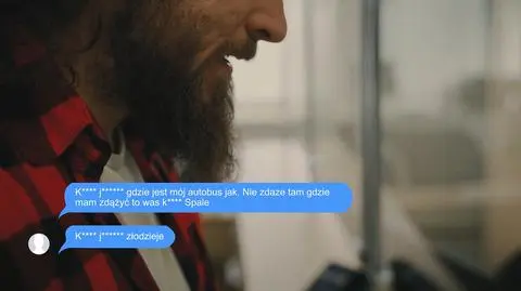 "Nara idioci", "jak nie zdążę, to was k***a spalę". Takie wiadomości dostają pracownicy komunikacji miejskiej