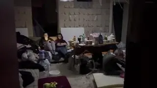 Wnętrze Teatru Dramatycznego w Mariupolu 