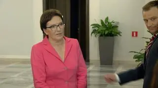 Ewa Kopacz po rozmowie z senatorami PO ws. in vitro