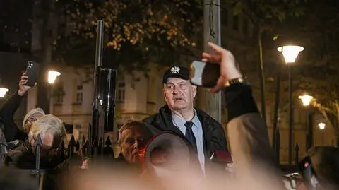 Święczkowski próbował wejść do Trybunału. Oglądaj w TVN24 i TVN24+