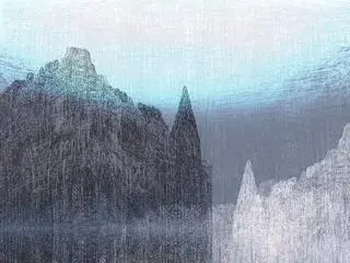 Zdzisław Beksiński, rysunek modyfikowany cyfrowo