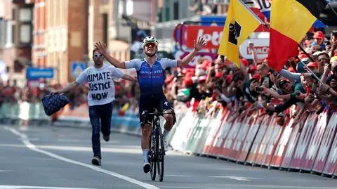 Belgijskie podium w słynnym wyścigu Liege-Bastogne-Liege