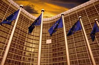 The European Commission building in Brussels
