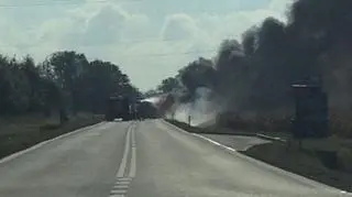 Wypadek pod Trzebnica