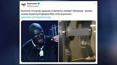 Szwedzki raper śmiertelnie postrzelony