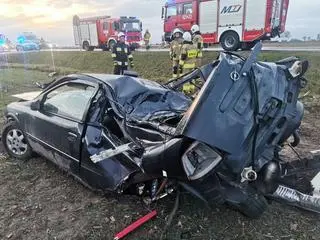 Tragiczny wypadek na DK 92 pod Kutnem