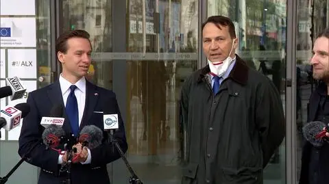 Krzysztof Bosak i Radosław Sikorski