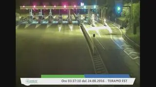 Kamery monitoringu nagrały pierwszy wstrząs