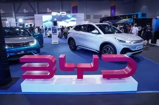 Samochód elektryczny firmy BYD 