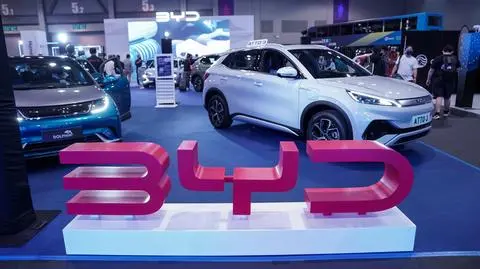 Samochód elektryczny firmy BYD 