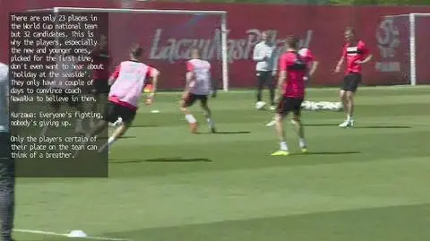 Polish national team is preparing for the World Cup in Jurata