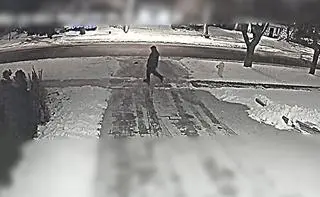 Podejrzana osoba w okolicy domu Bernarda i Honey Shermanów