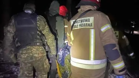 Cudzoziemiec utknął na bagnach